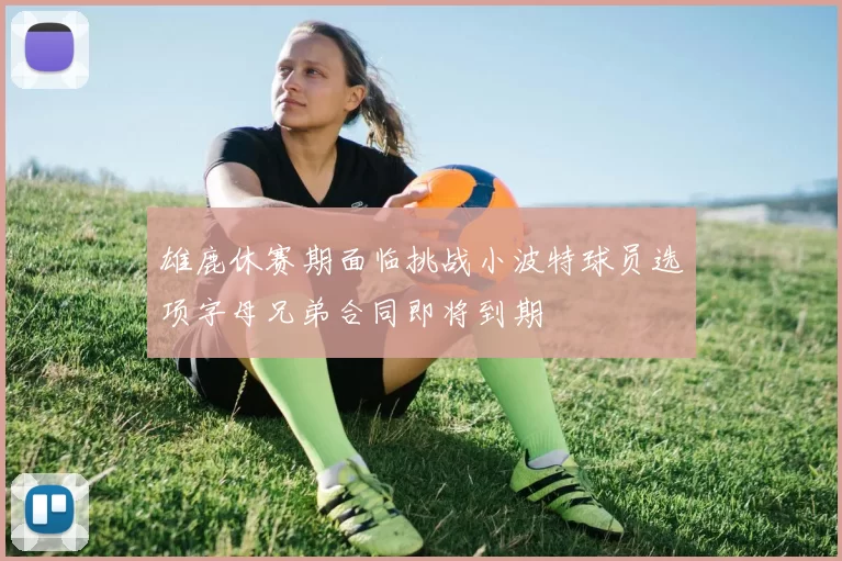 雄鹿休赛期面临挑战小波特球员选项字母兄弟合同即将到期
